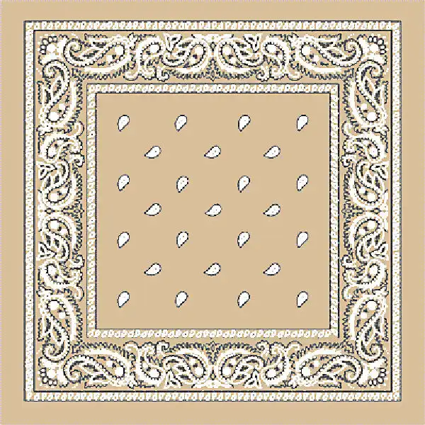 Beige Bandanas: Stilvolle Accessoires für Jeden Anlass